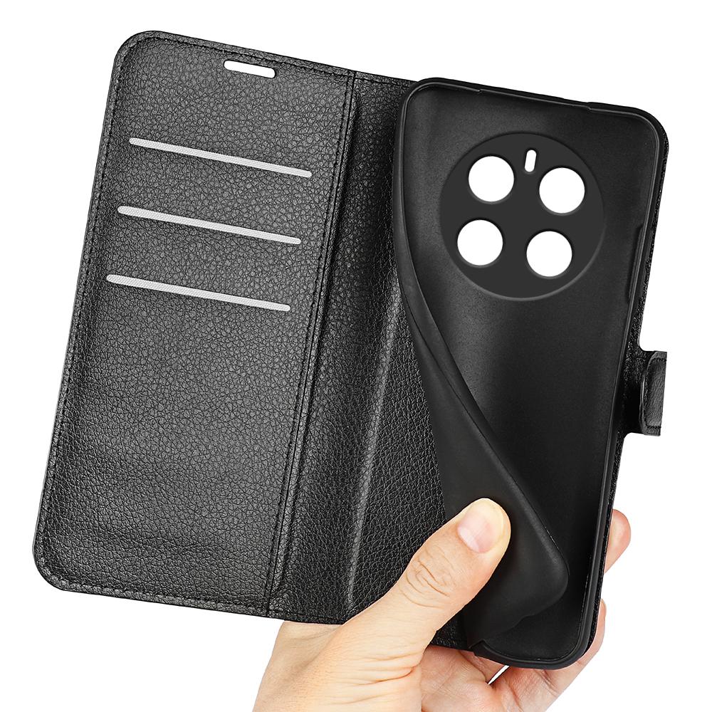 For Honor Magic7 5G Case Litchi Texture Shockproof Leather Wallet Phone Cover