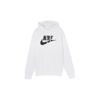 Sweatshirts Men's White Hooded Thickened Regular (Unisex) Sweatshirts BV2974 100