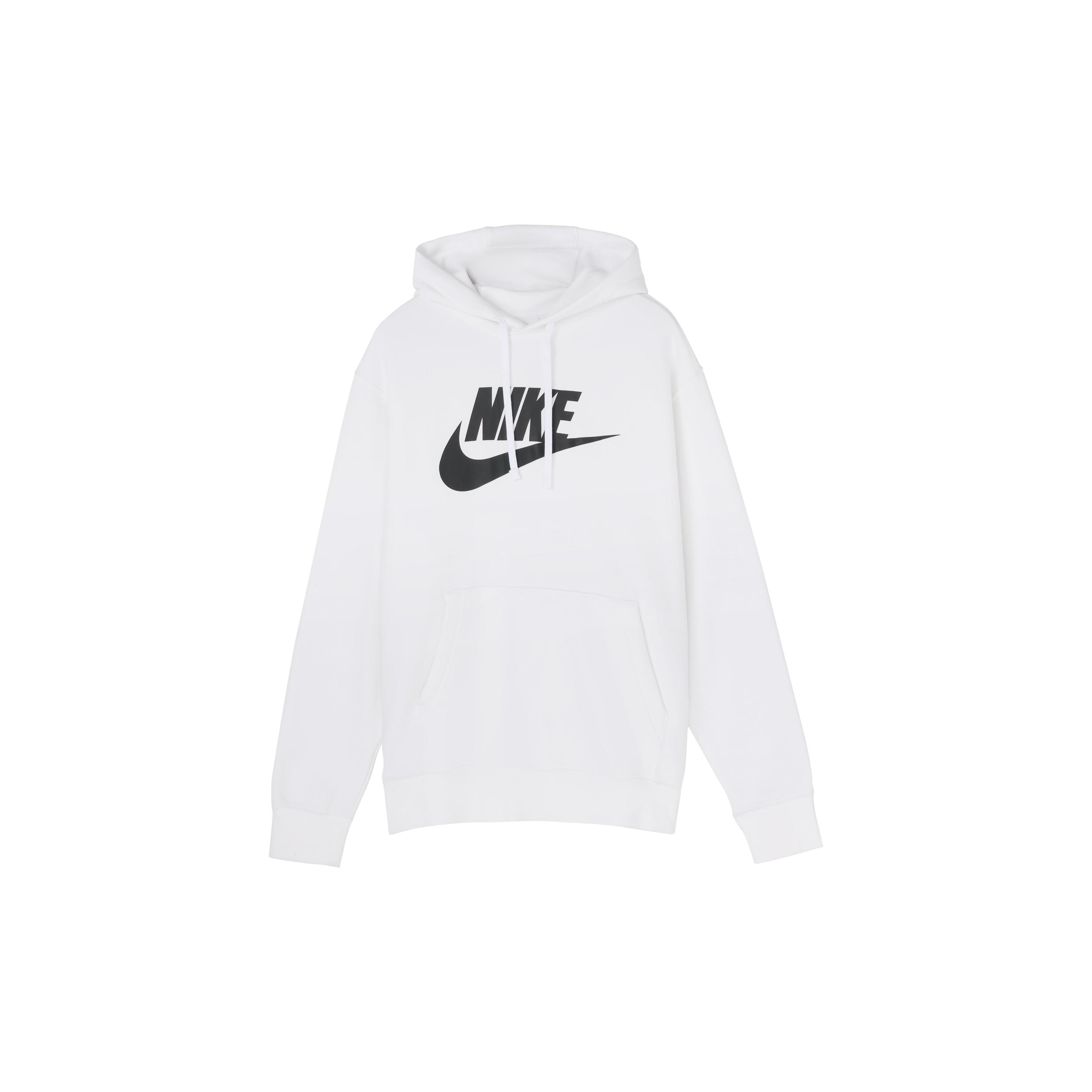Nike Sweatshirts Men`s White Hooded Thickened