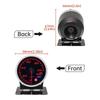 Universal Auto 12V 52mm 8 Color Racing Car Oil Pressure Water Oil Temp EGT Exhaust Temp Turbo Boost Tachometer Gauge Meter