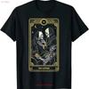 New Limited The Lovers Vintage Tarot Card Magic Occult T Shirt Vintage Casual Stylish Stretched Homme Graphic Breathable
