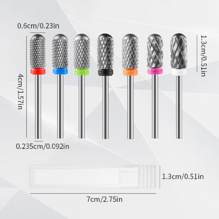 Steel Cuticles Cleaner Nail Drill Bit Electric Nail File Manicure Pedicures Tool