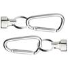 Hanging Holder Lanyard Clip Carabiners Keychain Hook Buckle Magnetic Fishing Clip Fly Fishing Magnetic Net Release Clip