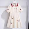 Girls Summer Stylish Polo Dress Casual and Fashionable for Kids