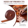1 Inch Wide Single Side Leather Strip 98 Inch Long Double Sided Smooth Leather Strip for DIY Craft Projects Pet Collars Belts