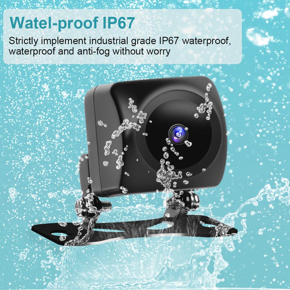 Car Rear View Camera AHD 1080P/720P 25fps Night Vision Reversing Camera Universal Waterproof High-definition Color