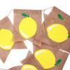 Birthday Party Baby Shower Burlap Summer Lemon Banner Party Decoration Bunting Garland Flag Layout