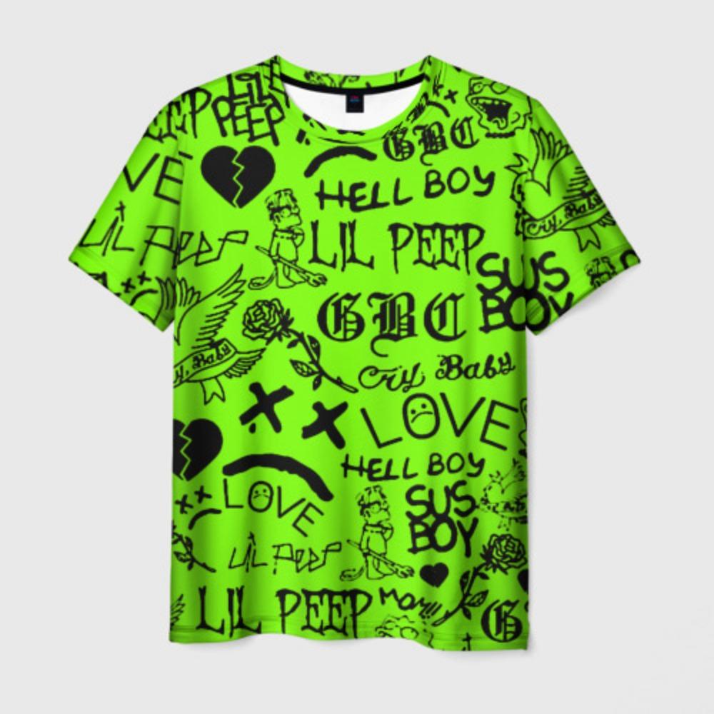 Summer Men's T-shirt Graffiti Art Printed T-shirt Men Women Hip Hop Trend Cool Tee Street Short Sleeve O-Neck Y2k Top