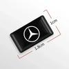 10Pc Car Epoxy Resin Interior Sticker Car Logo Emblem Decal Decoration For Mercedes Benz B/C/E/S Class A Class C200L GLC GLE CLA
