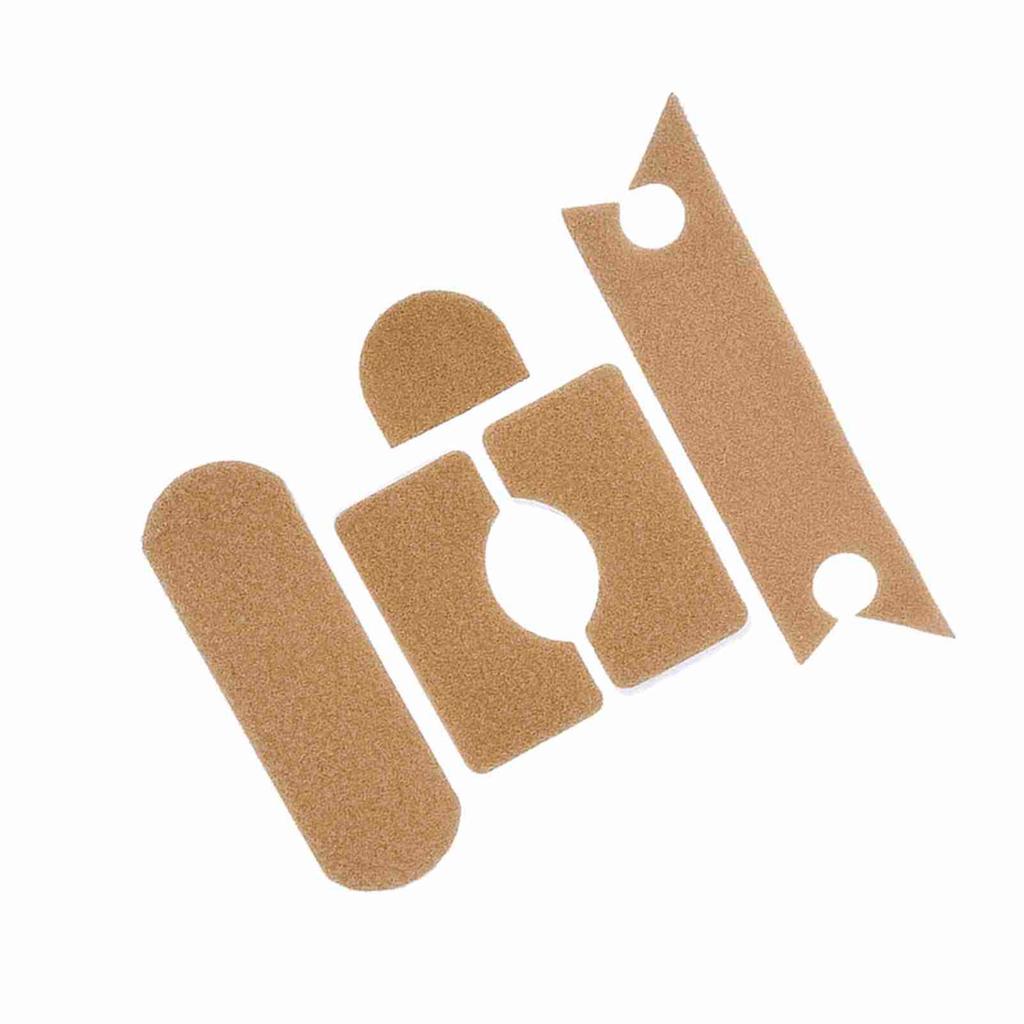 5 Stück Stark Haftend Helm Aufnäher Haken Aufkleber Militärisches Zubehör (Schwarz)