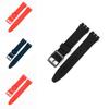 High-quality Silicone Watch Band For Swatch Multiple Colors Available 16mm 17mm 19mm 20mm