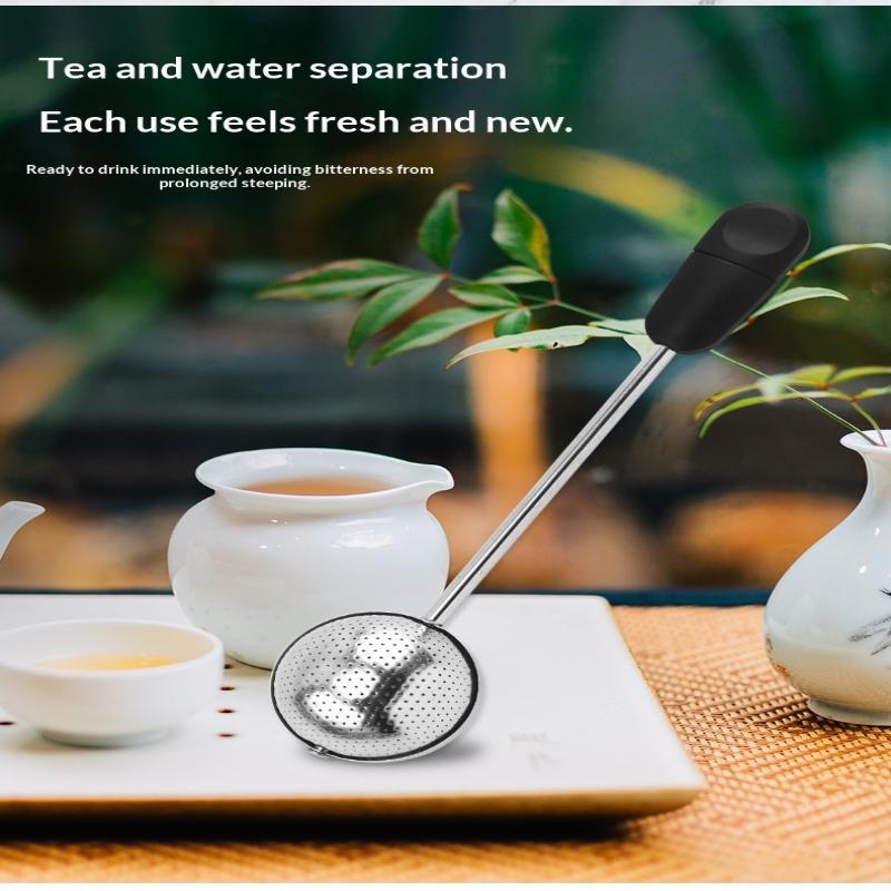 Stainless Steel Mesh Twisting Tea Ball Infuser Fine Mesh Filter Leaf Tea Steeper Strainers Reusable Tea Infuser For Loose Tea