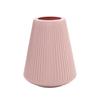 1 Pcs New European Style Plastic Vase Flower Arrangement Hydroponic Plant Porcelain Home Nordic Decoration Living Room Decor