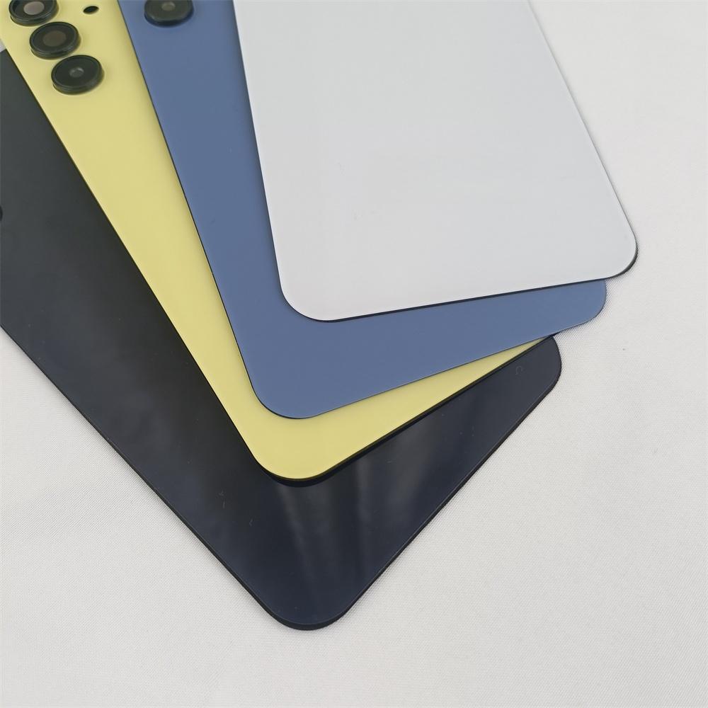 A++++ Back Glass Cover For Samsung Galaxy A15 4G SM-A155F/DSN Back Door Replacement Battery, Rear Housing With Camera Lens