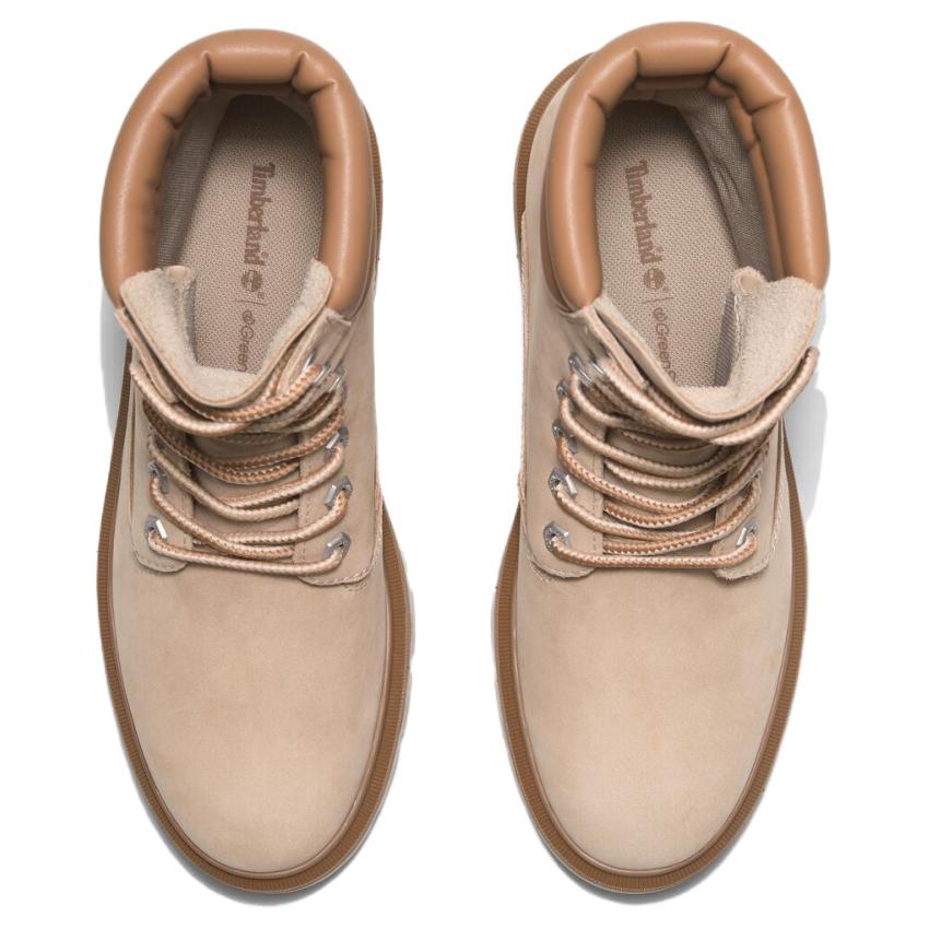 Timberland 6 Inch Platform Waterproof Boot Light Beige Women TB0A2D7NEN71