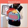 Cute Pony Plush Backpack For Casual Travel With Durable Material And Inner Phone Pocket