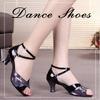 Women's Dance Shoes Ballroom Latin Woman Heels 5.5cm Professional Shoes