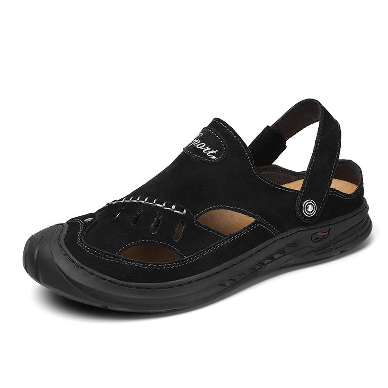 2025 spring and summer new men's shoes fashion casual new beach shoes casual outdoor breathable sandals