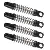 Metal Shock Absorbers Spring Damper Replacement for XIAOMI Suzuki Jimny 1 16 RC CarBlack
