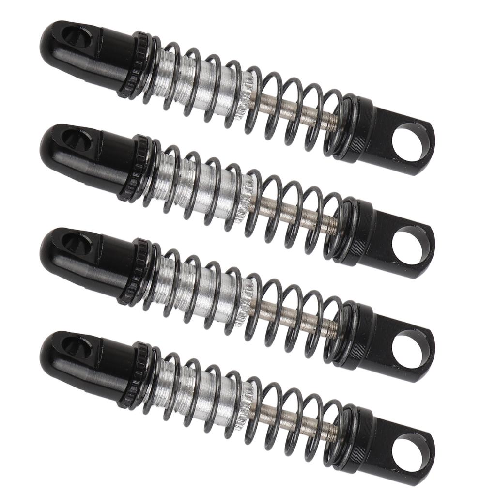 Metal Shock Absorbers Spring Damper Replacement for XIAOMI Suzuki Jimny 1 16 RC CarBlack