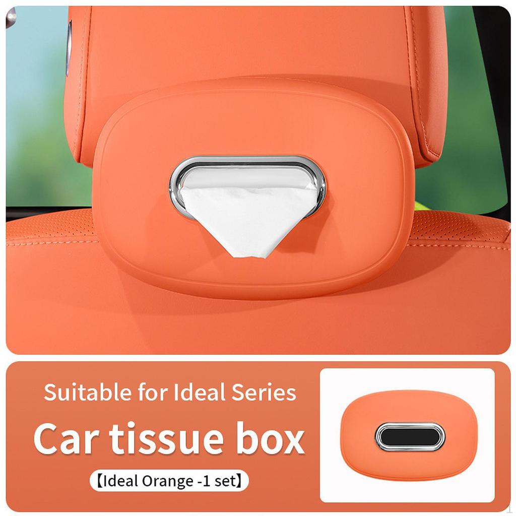 Car Tissue Holder Backseat Box Automotive Interior Accessory Easy Installation Premium