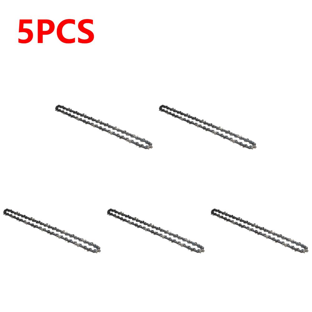 12 Inch Metal Chainsaw Blades 22 Teeth 45 Drive Links Spare Parts 3/8inch Pitch Electric Saw Accessories for Wood Branch Cutting