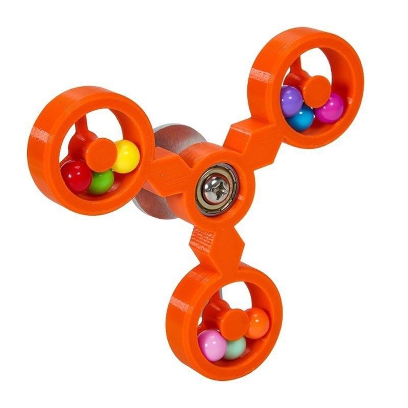 

Bird Toy Interactively Rotating Windmill Toy For Mental Stimulation Entertainment Bird Toy Spinner Wheel Cage Accessory оранжевый