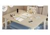 Folding Bedside Desk: Compact Floor Table for Bedroom & Dorm Study