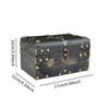 Pirate Treasure Box Props Pirate Chest Storage Box for Kids Adults Candy Cookies Boxes Wedding Themed Party Favors Decoration
