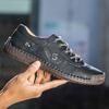 Men Leather Casual Shoes Outdoor Comfortable Soft Homme Classic Ankle Non-slip Flats