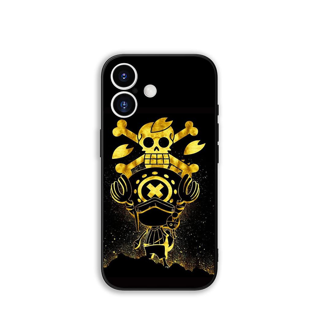 Phone Cover Tony Chopper Comics One Piece Casing for Apple iPhone 16 15 14 Plus 13 12 Mini 17 Pro Max + ProMax 16E Air 15+ Case