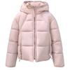 Simple short turtleneck hooded puff cotton-padded jacket for women, multi-colored goods, loose and not bloated, winter women's break