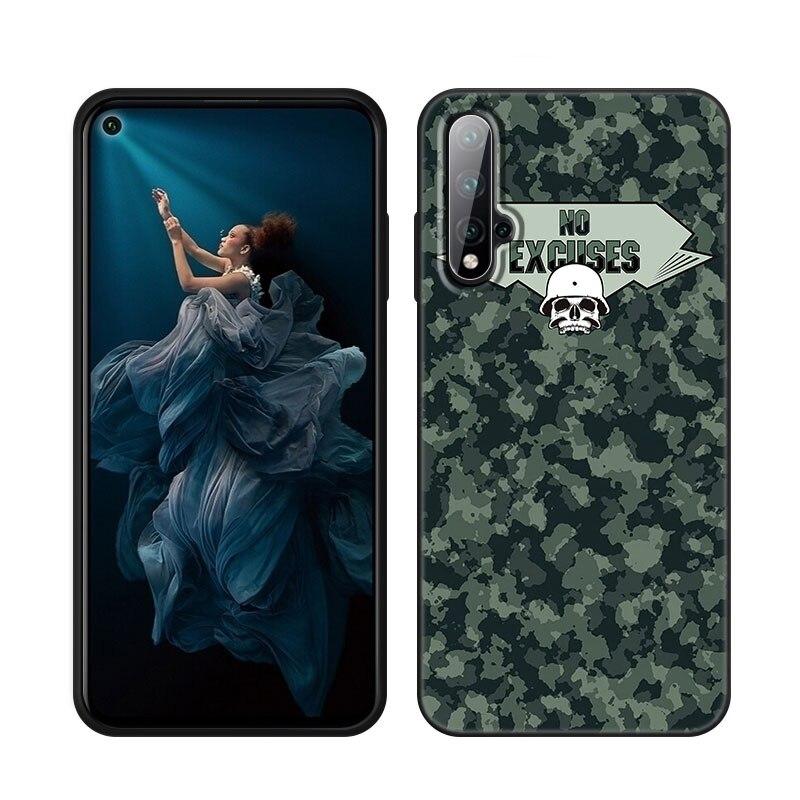 

Камуфляжный военный камуфляжный чехол для телефона для Huawei Honor 60 50 Mate 40 30 20 10 Lite Nova 9 8 Pro 7 SE Y60 30S 8i 7i 5T Premium Huawei Nova 9