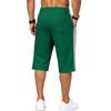 Pantaloncini Sportivi Estivi da Uomo in Maglia Traspirante con Elastico a Rete Sette Quarti Larghi da Spiaggia Uomo