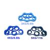 1pcs Finger Resistance Bands Finger Gripping Exerciser Strengthen Muscles Exerciser Hand Grip Exerciser Finger Trainer