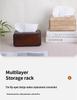 Wooden Tissue Box Holder: Eco-Friendly Design for Living Room, Coffee Table, or Office Desk