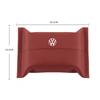 For VOLKSWAGEN VW Car Leather Inner Tissue Box Seat Back Storge Bag For Volkswagen VW GOLF 4 5 6 7 8 MK4 MK5 MK6 MK7 MK8 POLO 6R