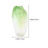 TOYMYTOY Fake Vegetable Artificial Realistic Chinese Cabbage Restaurant Display Green Model, Vegetables, Model, Prop,