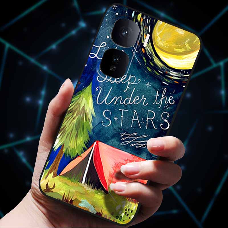 Kwiatowe Wytłaczane Etui 3D Dla vivo iQOO Neo 10 Etui 10Pro Miękkie Silikonowe Etui na Telefon dla vivo iQOO Neo 10 Pro Tylna Pokrywa Coque Torba