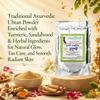Kavita’s Ayurvedic Ubtan/Utna Powder – Made with 26 Ayurvedic Herbs – Herbal Face & Body Cleanser for Glowing Skin – Traditional Bath Powder – Pac