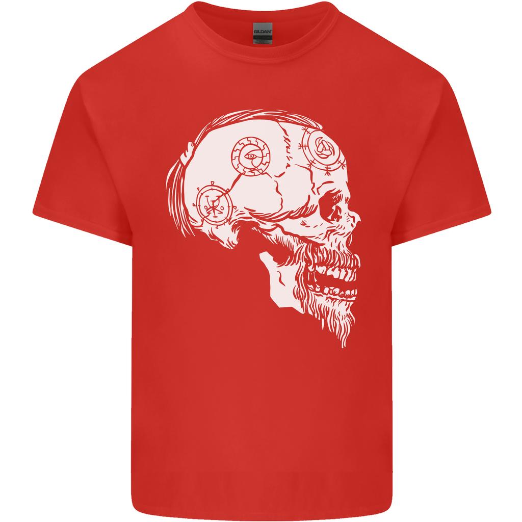 Viking Skull Thor Valhalla Norse Mythology Unisexs Light Cotton TShirt