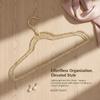 10Pcs Non Marking Anti Slip Clothes Hangers For Sparkling Girls Anti Slip And Space Saving Use