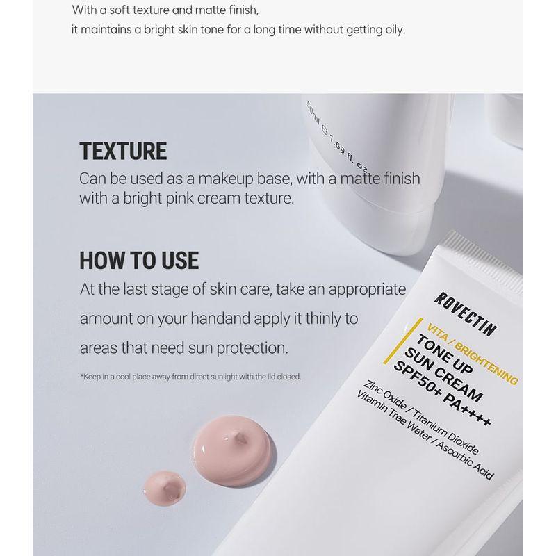 ROVECTIN Vita Tone Up Sonnencreme