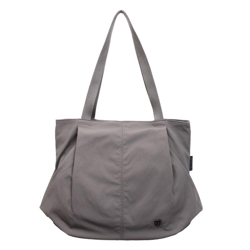 2025 New Large-capacity Casual Simple Texture Underarm Shoulder Bag Versatile Korean Version Solid Color Handbag