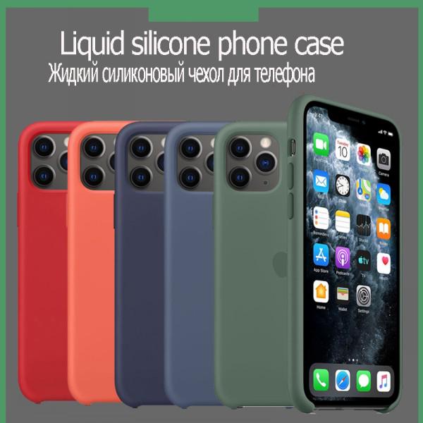

Для Iphone 11 Pro Max XR Xs Макс Anti-fall жидкий силиконовый мобильный телефон Дело для Iphone 7plus 8 Плюс