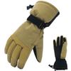 Manoplas 2 en 1 extra gruesas para hombre y mujer, guantes de esquí, snowboard, nieve, deportes de invierno, cálidos, impermeables, cortavientos, esquí, palma de piel sintética
