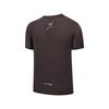 SAUCONY Nathan Bell Series Casual Round Neck Pullover Short Sleeve T-Shirt Unisex T-Shirts Red Brown SA2259ST43C-CO086