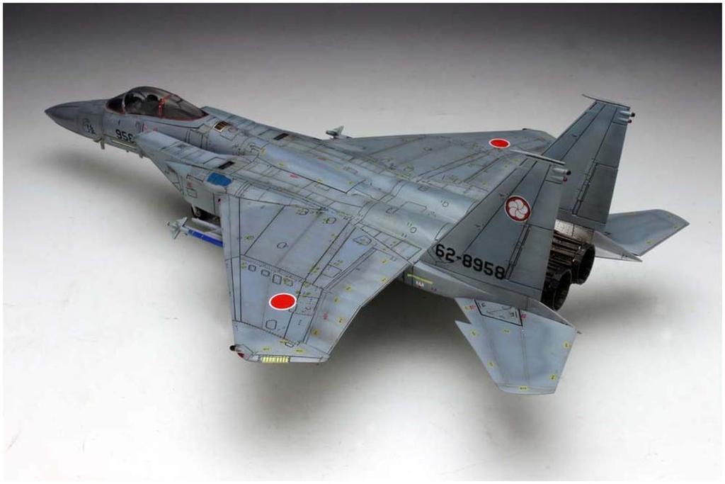 Platz Japan Air Force Main Fighter Eagle Plastic Model Kit 1/72 Self-Defense F-15J