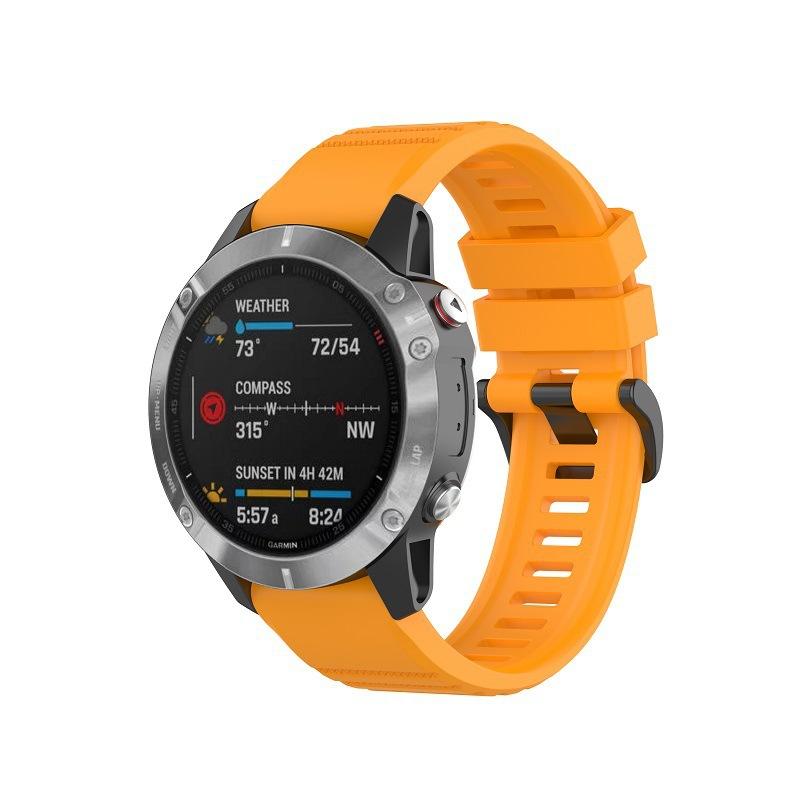 26 20 22 MM Watchband For Garmin Fenix 6 6X Pro 5 5S 5X Plus 3HR Fenix7 Fenix 8 Silicone QuickFit Watch Easyfit Wrist Band Strap