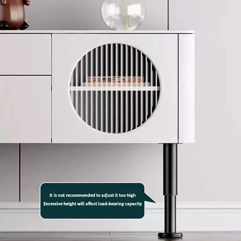 Telescopic Adjustable Bed Beam Support Foot Reinforced Plastic Furniture Leg Sofa Leg Bed Bottom Stabilizer Load Bearing Bracket